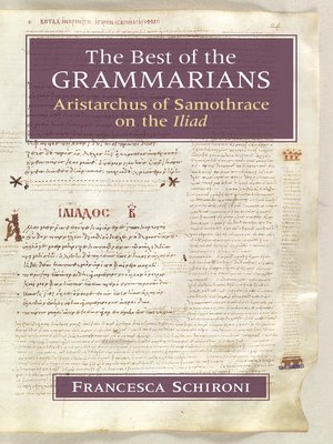 cover image of Best of the Grammarians